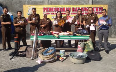 Pemusnahan Barang Bukti
