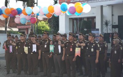 PELAKSANAAN PENCANANGAN PEMBANGUNAN ZONA INTEGRITAS MENUJU WBK/WBBM DAN PENANDATANGANAN PAKTA INTEGRITAS KEJAKSAAN NEGERI NGAWI