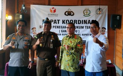 PELAKSANAAN RAPAT KOORDINASI SENTRA PENEGAKAN HUKUM TERPADU