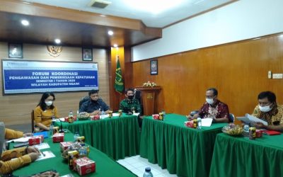 KEGIATAN RAPAT/ PERTEMUAN FORUM KOORDINASI PENGAWASAN DAN PEMERIKSAAN KEPATUHAN WILAYAH KABUPATEN NGAWI