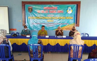 PELAKSANAAN KEGIATAN SOSIALISASI UU NO.23 TAHUN 2004 TENTANG PENGHAPUSAN KEKERASAN DALAM RUMAH TANGGA