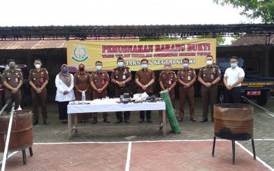 PEMUSNAHAN BARANG BUKTI