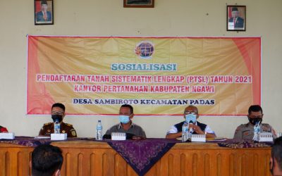 PELAKSANAAN KEGIATAN SOSIALISASI PENDAFTARAN TANAH SISTEM SISTEMATIK LENGKAP (PTSL)