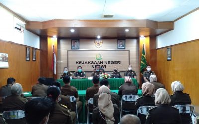 PELAKSANAAN RAPAT PARIPURNA PADA KEJAKSAAN NEGERI NGAWI