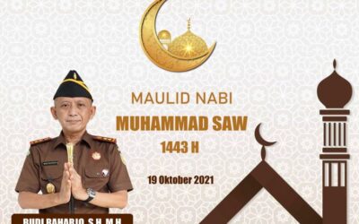 SELAMAT MEMPERINGATI MAULID NABI MUHAMMAD SAW 1443 H