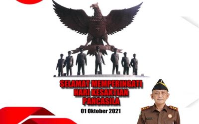 SELAMAT MEMPERINGATI HARI KESAKTIAN PANCASILA