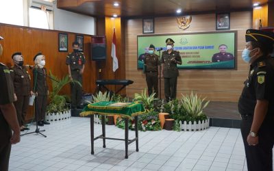 PELANTIKAN, SERAH TERIMA JABATAN DAN PISAH SAMBUT KEPALA SEKSI INTELIJEN KEJAKSAAN NEGERI NGAWI