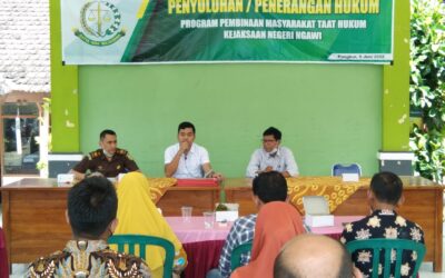 PENYULUHAN / PENERANGAN HUKUM PROGRAM PEMBINAAN MASYARAKAT TAAT HUKUM TAHUN 2022 OLEH KEJAKSAAN NEGERI NGAWI