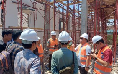 MONITORING DAN EVALUASI SERTA PENINJAUAN LANGSUNG LOKASI PROYEK PEMBANGUNAN GEDUNG BARU PMI NGAWI