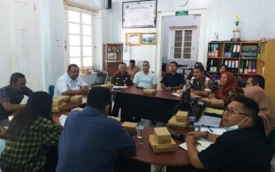 RAPAT KOORDINASI PELAKSANAAN PEKERJAAN PEMBANGUNAN GEDUNG IBS TAHAP 2