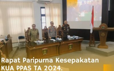 KEPALA KEJAKSAAN NEGERI NGAWI MENGHADIRI RAPAT PARIPURNA KUA PPAS