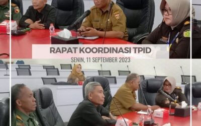 RAKOR TIM PENGENDALIAN INFLASI DAERAH (TPID)