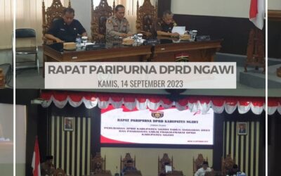 RAPAT PARIPURNA DPRD KAB. NGAWI