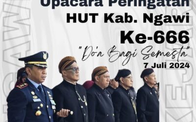 UPACARA HARI JADI KAB. NGAWI KE-666 TAHUN 2024