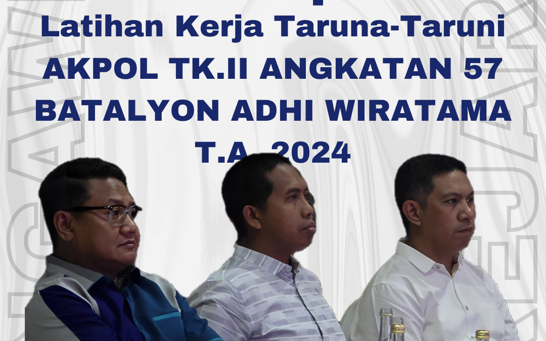 MALAM PERPISAHAN LATIHAN KERJA TARUNA/TARUNI AKPOL TK.II ANGKATAN 57 BATALYON ADHI WIRATAMA T.A. 2024