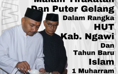 MALAM TIRAKATAN DAN PUTER GELANG DALAM RANGKA HUT KAB. NGAWI