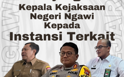 KUNJUNGAN KEPALA KEJAKSAAN NEGERI NGAWI KEPADA INSTANSI TERKAIT