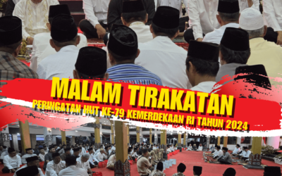 Malam Tirakatan Peringatan HUT Ke-79 Kemerdekaan RI Tahun 2024