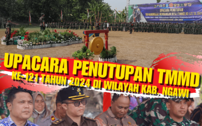 Upacara Penutupan TMMD ke-121 tahun 2024