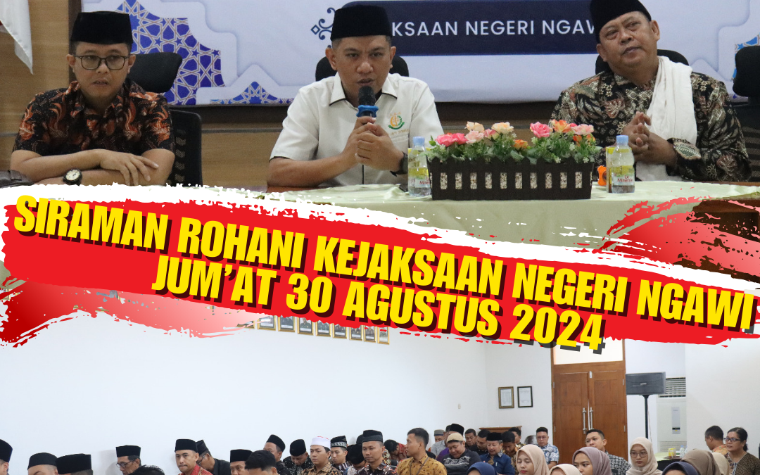 Siraman Rohani Kejaksaan Negeri Ngawi