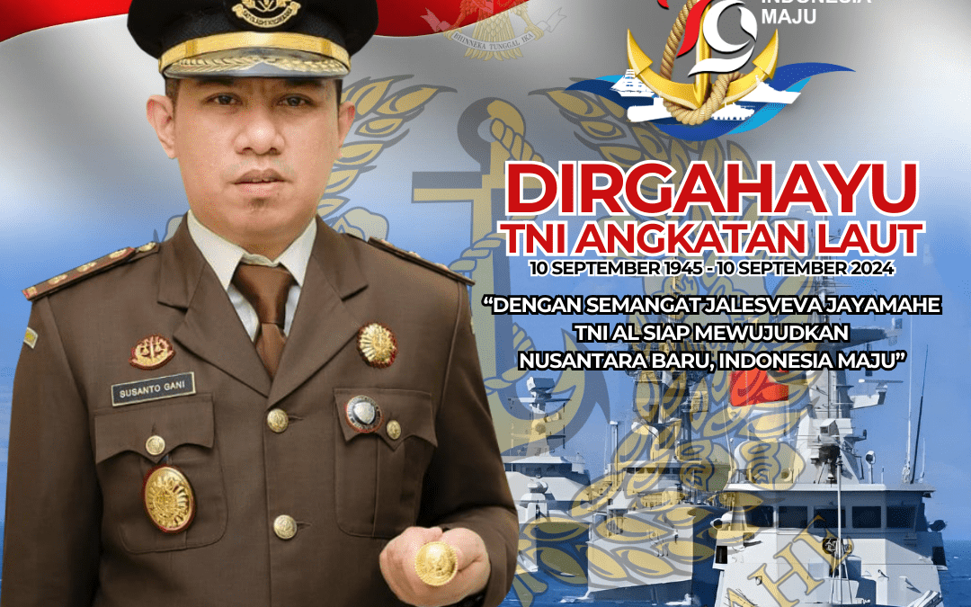 Ucapan Dirgahayu TNI Angkatan Laut