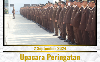 Upacara Peringatan Hari Lahir Kejaksaan ke-79