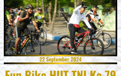 Fun Bike HUT TNI Ke-79 Kodim 0805 Ngawi