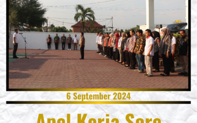 APEL KERJA SORE KEJAKSAAN NEGERI NGAWI