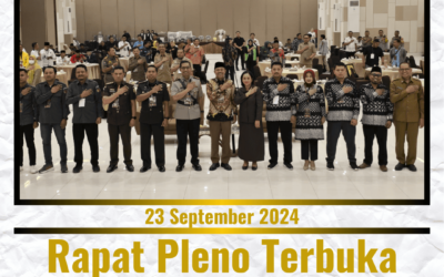 Rapat Pleno Terbuka Pengundian Nomor Urut  Pasangan Calon Bupati dan Wakil Bupati Ngawi Tahun 2024