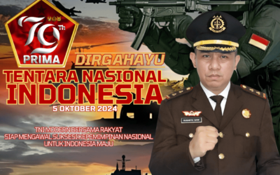 Ucapan Dirgahayu TNI Ke-79