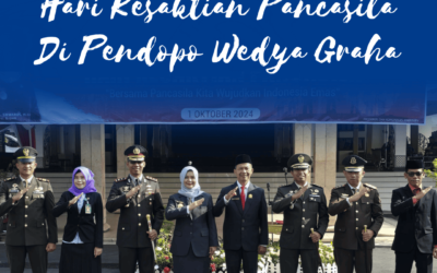 Upacara Peringatan Hari Kesaktian Pancasila di Pendopo Wedya Graha