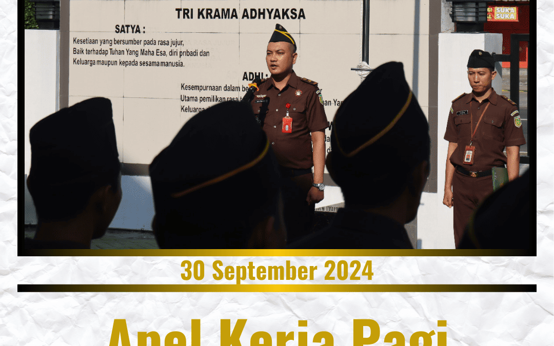 Apel Kerja Pagi