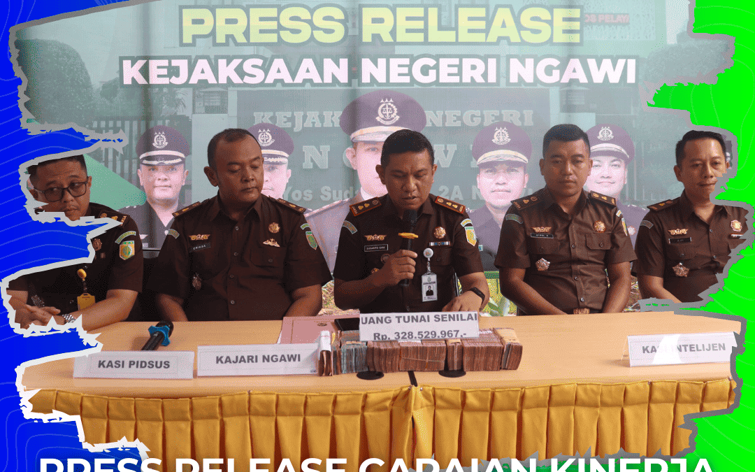 Press Release Pemaparan Capaian Kinerja