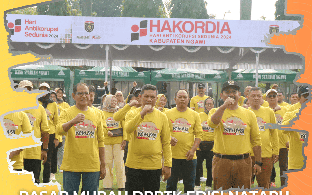 Pasar Murah DPPTK Edisi Nataru dan Peringatan Hari Anti Korupsi (Hakordia) 2024