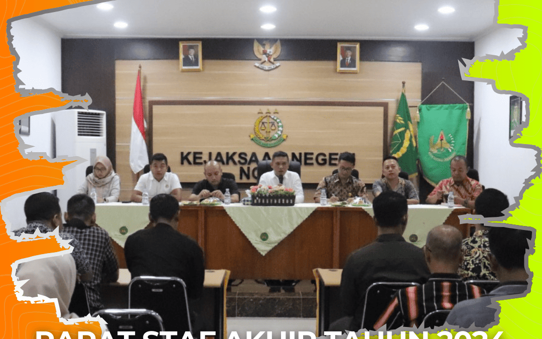 Rapat Staf Akhir Tahun 2024