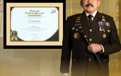 Jaksa Agung Republik Indonesia ST Burhanuddin meraih penghargaan dengan kategori ”The Exemplary Leadership”