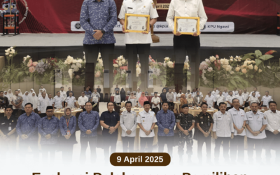 Evaluasi Pelaksanaan Pemilihan Gubernur dan Wakil Gubernur Jawa Timur serta Pemilihan Bupati dan Wakil Bupati Ngawi Tahun 2024