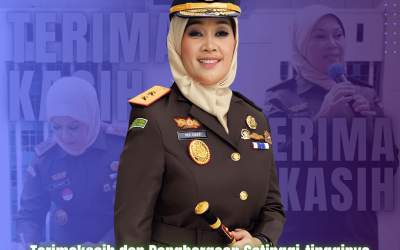 Terimakasih dan Penghargaan Setinggi-tingginya Prof. (HCUA), Dr. Mia Amiati, S.H., M.H., CMA., CSSL.