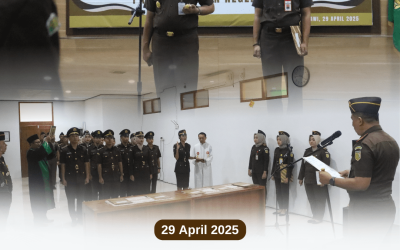 Upacara Pelantikan CPNS Kejaksaan Negeri Ngawi