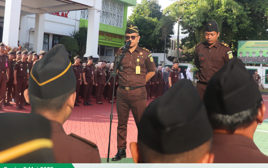 Apel Kerja Pagi Kejaksaan Negeri Ngawi