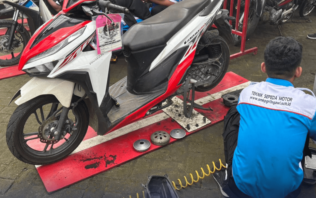 PERAWATAN BARANG BUKTI KENDARAAN BERMOTOR
