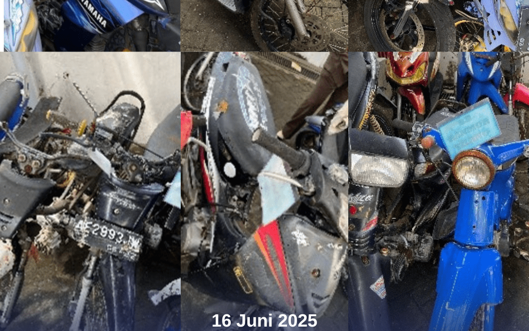 PENGUMUMAN BARANG BUKTI KENDARAAN BERMOTOR