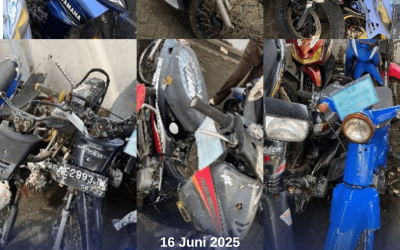 PENGUMUMAN BARANG BUKTI KENDARAAN BERMOTOR