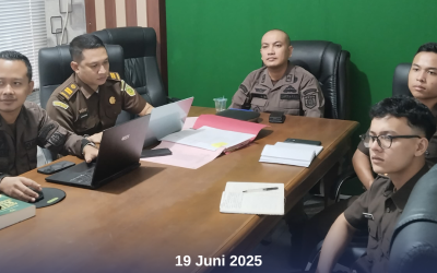 Kasi Pidum Kejari Ngawi  Ikuti Briefing Penanganan Perkara Umum Bersama Kajati Jatim