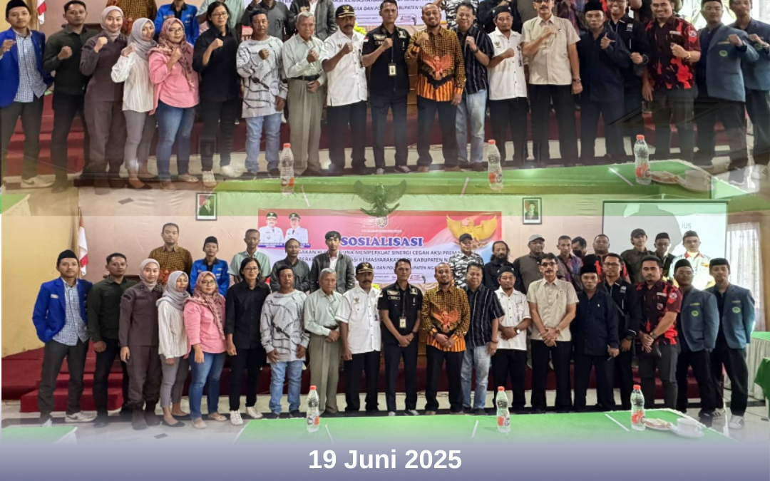 Sosialisasi Penegakan Hukum Guna Memperkuat Sinergi Cegah Aksi Premanisme Berkedok Organisasi Kemasyarakatan di Kab. Ngawi.