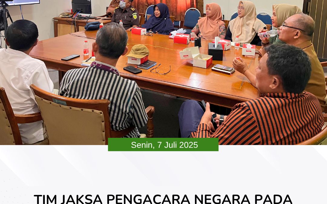 Kejaksaan Negeri Ngawi mengikuti Rapat Rutin kegiatan pengendalian Inflasi Daerah
